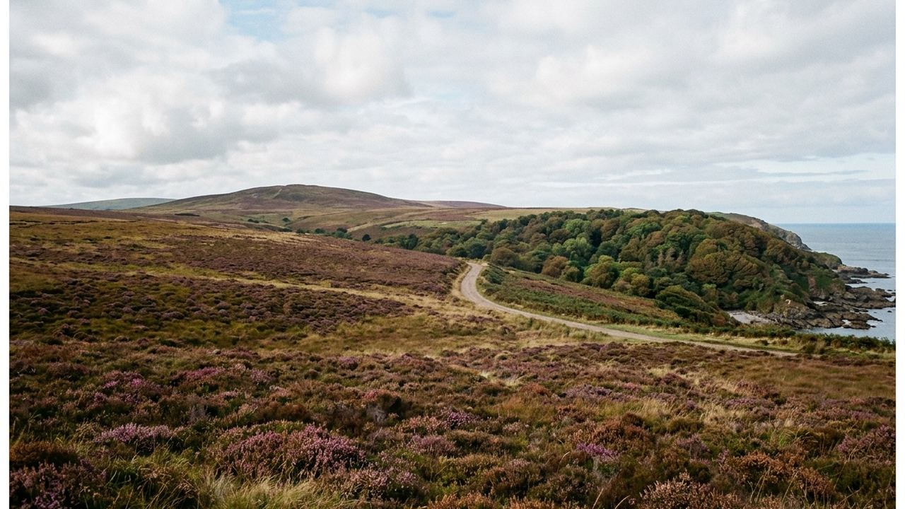 six nights on one moor where the high ground ends in the sea